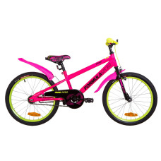 Велосипед 20" Formula SPORT 14G St з крилом Pl 2019 (малиновий)