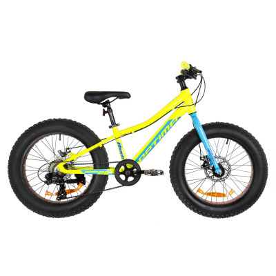 Велосипед 20" Optimabikes PALADIN 14G DD Al 2019 (жовто-синій)