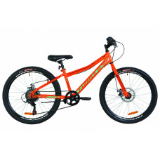 Велосипед 24" Formula FOREST 14G DD St 2019 (помаранчево-бірюзовий)