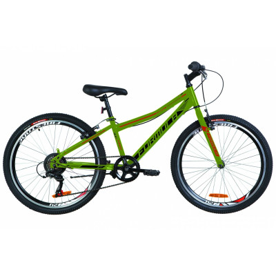 Велосипед 24" Formula FOREST 14G Vbr St 2019 (зеленый с оранжевым) 