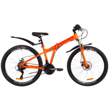 Велосипед 26" Formula HUMMER AM 14G DD St з крилом Pl 2019 (помаранчево-бірюзовий)