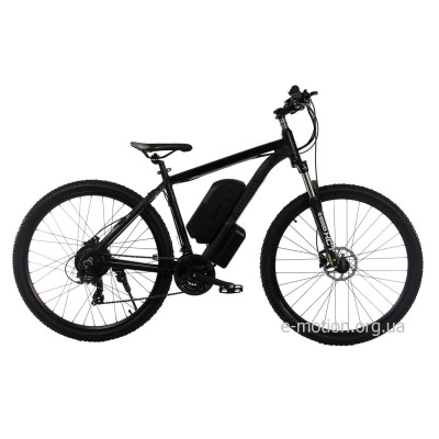 Электровелосипед E-motion MTB 29" 36V 32Ah 500W / рама 19" механические тормоза черный матовый