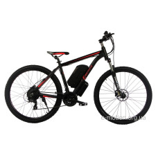 Електровелосипед E-motion MTB 29" 36V 32Ah 500W / рама 19" механічні гальма чорно-червоний 