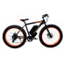 Електричний велосипед Fatbike Wendat 48V 19AH 1000W з гідравлічними гальмами чорно-помаранчевий