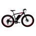 Электровелосипед Fatbike Wendat 48v 19Ah 1000W c гидравлическими тормозами чёрно-красный