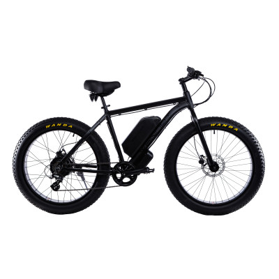 Электровелосипед WENDAT FATBIKE  26" 48V 19Ah 1000W со съемной батареей черный матовый