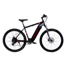 Електровелосипед WENDAT MTB 29" 36V 23Ah 500W рама 20" зі знімним акумулятором у рамі чорно-червоний