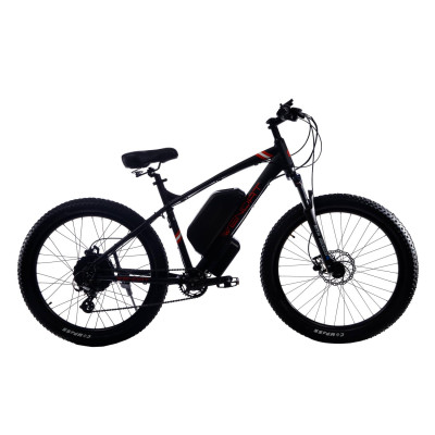 Электровелосипед WENDAT MTB 3" 27,5" 36V 32Ah 500W гидравлические тормоза рама 19 черно-красный