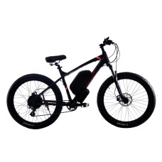 Електровелосипед WENDAT MTB 3" 27,5" 48V 24Ah 750W  - чорно/червоний