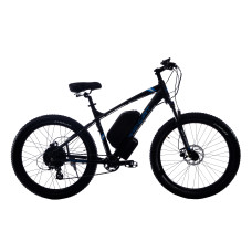 Електровелосипед WENDAT MTB 3" 27,5" 48V 16Ah 750W гідравлічні гальма / рама 19 чорно-синій
