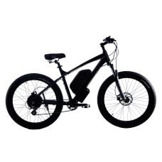 1000W електровелосипед WENDAT MTB 3'' 27,5'' 48V 19Ah гідравлічні гальма чорний матовий