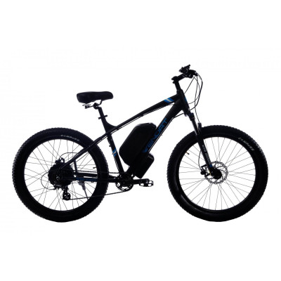 Электровелосипед WENDAT MTB 3" 27,5" 36V 14AH 500W механические тормоза / рама 19 черно-синий
